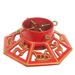 Elevate Your Holiday Spirit With Duqaa's Stunning Red Octagonal Cast Iron Christmas Tree Stand! 🎄 Crafted With Care And Precision, Our Stands Are Not Just Sturdy But Also A Beautiful Addition To Your Festive Decor. With Over 20 Years Of Experience, We Ensure Quality That Lasts! 🌟 #Duqaa #Handcrafted #Christmasdecor