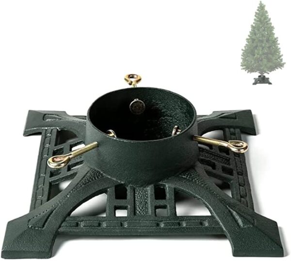 This Holiday Season, Choose Duqaa For Your Christmas Tree Stand Needs! 🎁 Our 14" Lattice Cast Iron Tree Stand Is Not Only Sturdy But Also Beautifully Designed To Fit Any Decor Style. With A Commitment To Quality And Craftsmanship, We Ensure Your Tree Stands Tall And Proud. Celebrate With Us! #Supplier #Wholesaler #Duqaahandicrafts