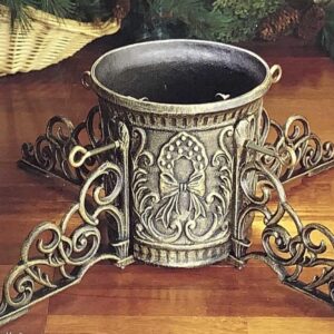 Add Elegance with Duqaa’s Antique Finish Graceful Designs Christmas Tree Stand 🎄✨🌟